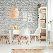 BB51124 Stone Symphony Motif Bricks and More Multi-Colour and Grey Wallpaper By Galerie