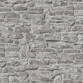 Stone Symphony Motif Bricks and More Grey Wallpaper By Galerie