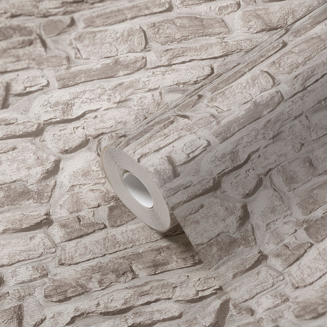 BB51126 Stone Symphony Motif Bricks and More Beige Wallpaper By Galerie