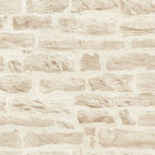 BB51129 Rocky Retreat Motif Bricks and More Beige and Cream Wallpaper By Galerie
