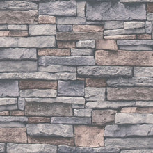 BB51132 Sandstone Splendour Motif Bricks and More Beige, Cream and Grey Wallpaper By Galerie