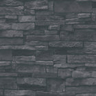 BB51133 Sandstone Splendour Motif Bricks and More Black Wallpaper By Galerie