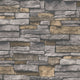 Sandstone Splendour Motif Bricks and More Yellow and Grey Wallpaper By Galerie