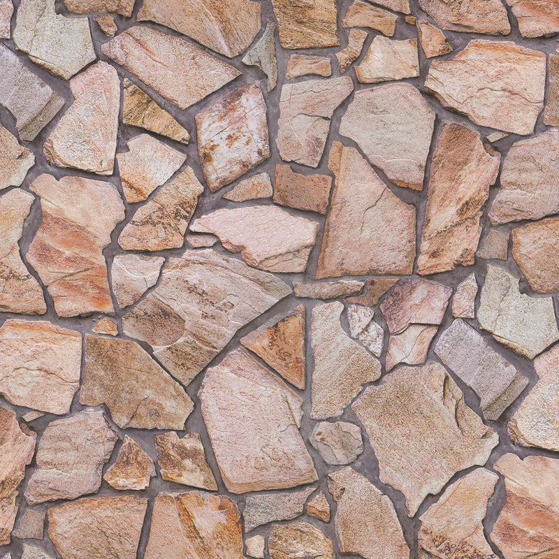 BB51136 Claystone Cottage Motif Bricks and More Beige, Brown and Grey Wallpaper By Galerie
