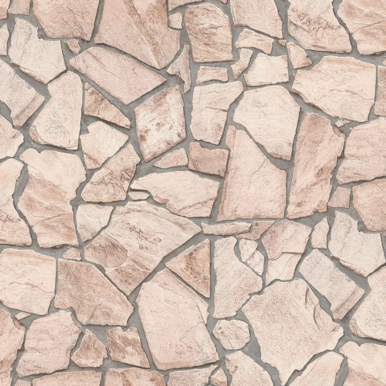 BB51137 Claystone Cottage Motif Bricks and More Beige, Brown and Grey Wallpaper By Galerie