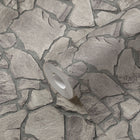 BB51140 Petrified Paradise Motif Bricks and More Grey Wallpaper By Galerie