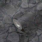 BB51141 Petrified Paradise Motif Bricks and More Grey and Black Wallpaper By Galerie