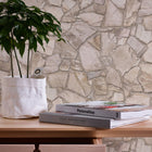 BB51143 Claystone Cottage Motif Bricks and More Beige, Brown and Cream Wallpaper By Galerie