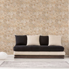 BB51144 Claystone Cottage Motif Bricks and More Beige and Cream Wallpaper By Galerie