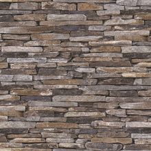 BB51145 Rocky Retreat Motif Bricks and More Beige, Brown and Yellow Wallpaper By Galerie