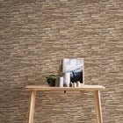BB51147 Graceful Granite Motif Bricks and More Beige and Brown Wallpaper By Galerie