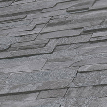 BB51149 Graceful Granite Motif Bricks and More Grey and Black Wallpaper By Galerie