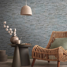 BB51149 Graceful Granite Motif Bricks and More Grey and Black Wallpaper By Galerie