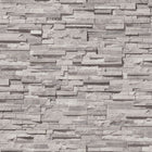 BB51150 Graceful Granite Motif Bricks and More Cream, Grey and Black Wallpaper By Galerie
