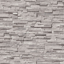 BB51150 Graceful Granite Motif Bricks and More Cream, Grey and Black Wallpaper By Galerie
