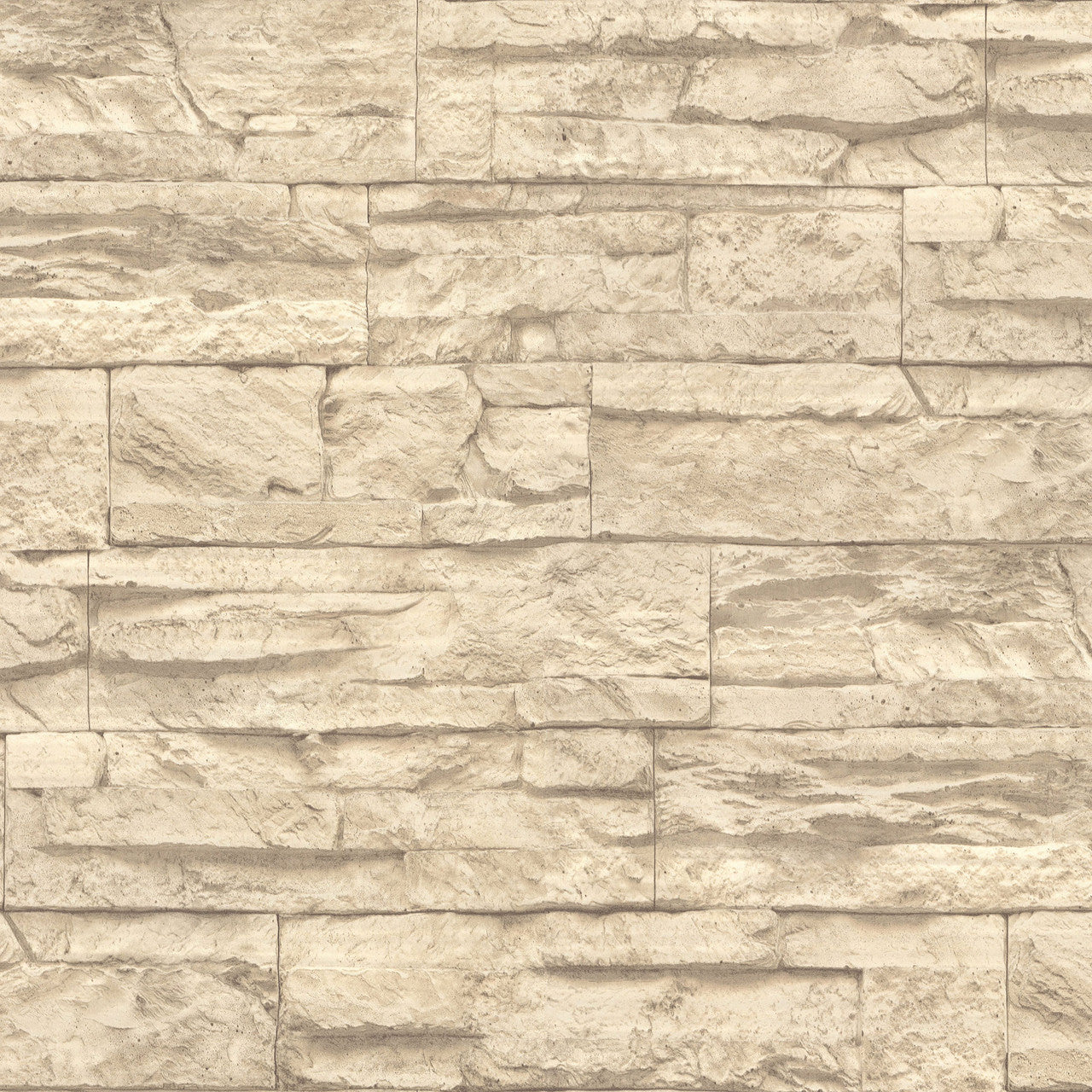 BB51152 Graceful Granite Motif Bricks and More Beige and Cream Wallpaper By Galerie