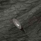 BB51153 Graceful Granite Motif Bricks and More Grey and Black Wallpaper By Galerie