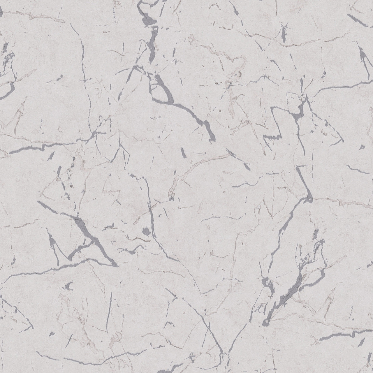 BB51156 Luxurious Marble Motif Bricks and More Grey, Metallic and White Wallpaper By Galerie