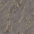 Luxurious Marble Motif Bricks and More Metallic and Black Wallpaper By Galerie