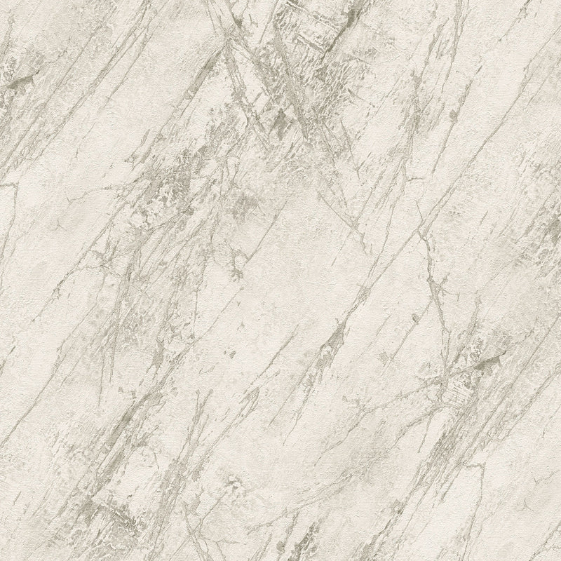 BB51162 Luxurious Marble Motif Bricks and More Grey, Metallic and White Wallpaper By Galerie