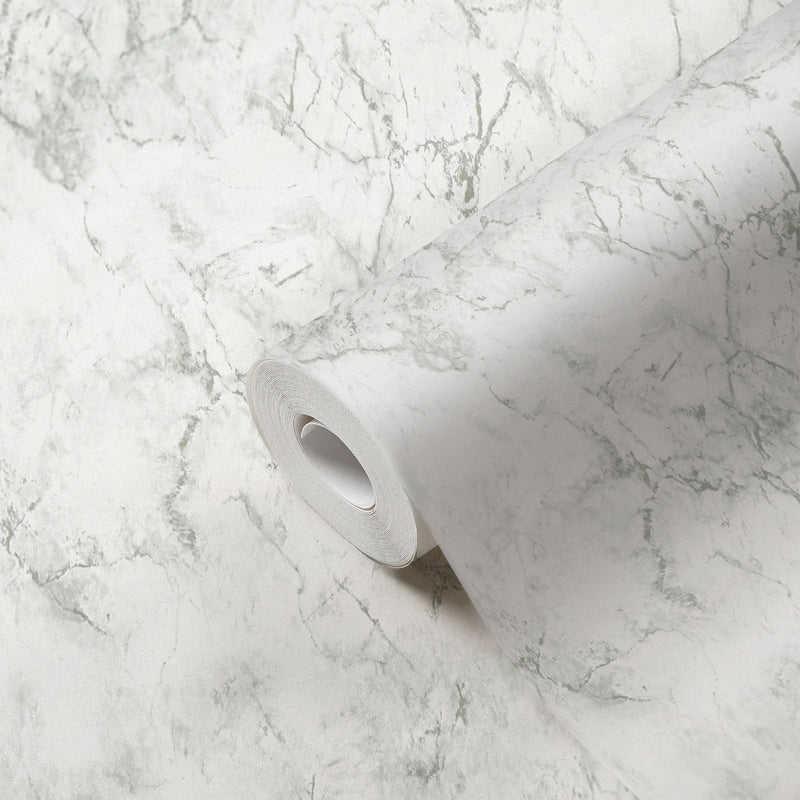 BB51164 Gentle Beauty Motif Bricks and More Grey and White Wallpaper By Galerie