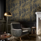 BE01521 Miyako Bellagio Midnight Gold Wallpaper By Sketch Twenty 3