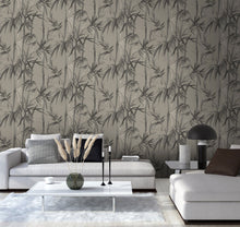 BE01522 Miyako Bellagio Pewter Noir Wallpaper By Sketch Twenty 3