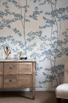 Lewis & Wood Wide Width Beech Bluegrass W236506 Wallpaper