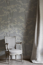 Beech Dove Wide Width Wallpaper By Lewis & Wood