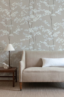 Beech Linen Wide Width Wallpaper By Lewis & Wood