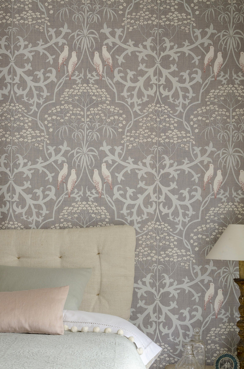 Bella Champagne Wide Width Wallpaper By Lewis & Wood