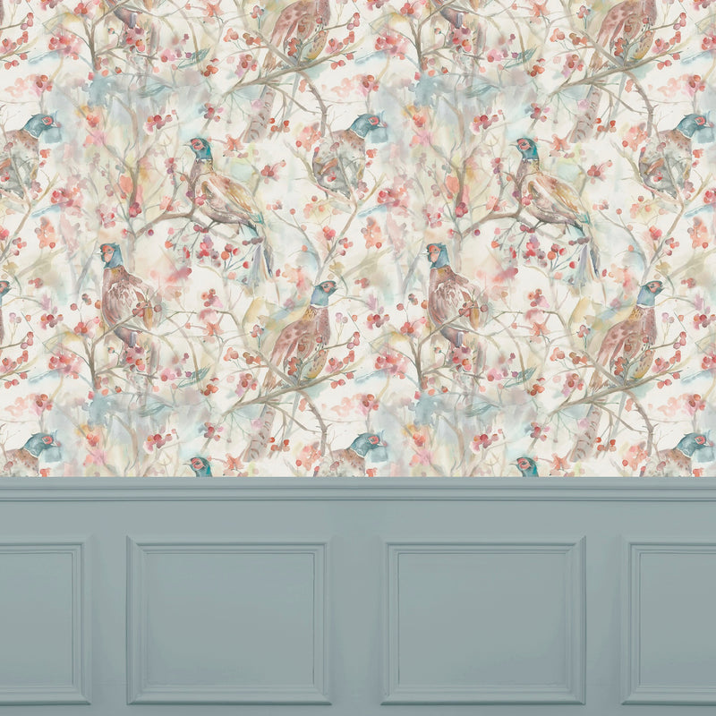 Blackberry Row Cream Wallpaper by Voyage Maison | BLACKBE/WPO/ROW