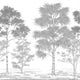 Poesie Printaniere Large Panel Balade Wallpaper by Caselio
