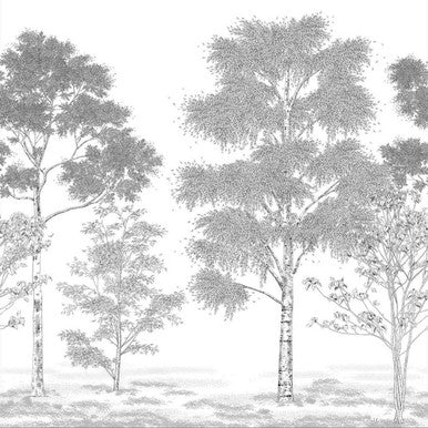 Poesie Printaniere Medium Panel Balade Wallpaper by Caselio