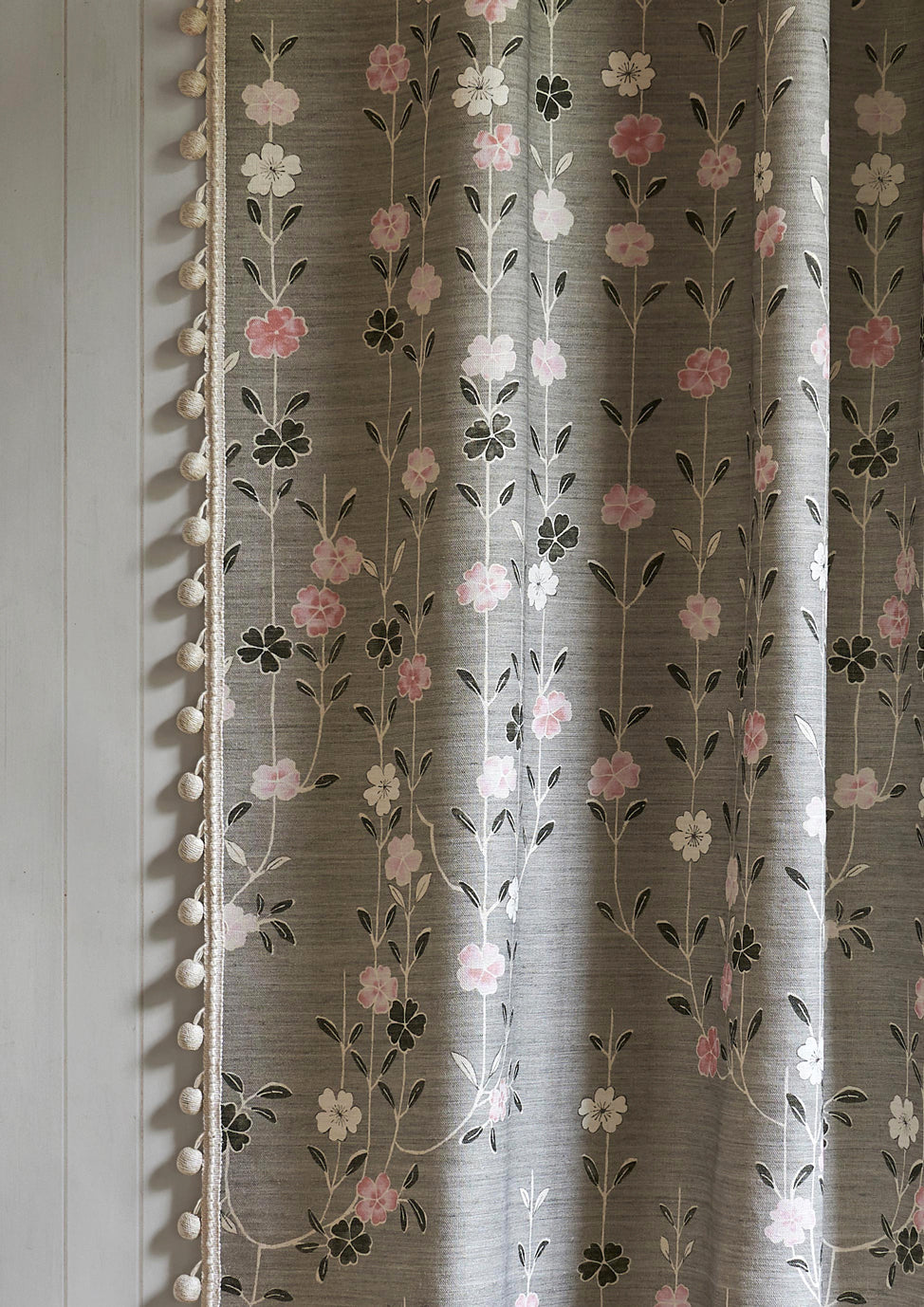 LW 325 623 Blossom Powder Cloud Fabric by Lewis & Wood