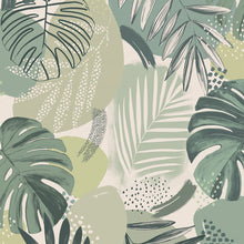 BMTD001/01A Abstract Jungle Tropical Daze Wallpaper by Brand McKenzie