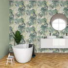 BMTD001/01A Abstract Jungle Tropical Daze Wallpaper by Brand McKenzie