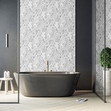 BMTD001/02C Alpine Landscape Tropical Daze Wallpaper by Brand McKenzie