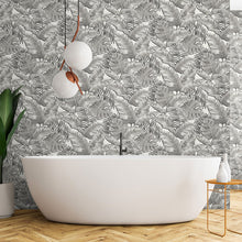 BMTD001/05A Banana Leaves Max Tropical Daze Wallpaper by Brand McKenzie
