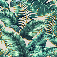 BMTD001/05B Banana Leaves Max Tropical Daze Wallpaper by Brand McKenzie
