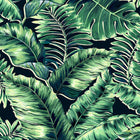 BMTD001/05C Banana Leaves Max Tropical Daze Wallpaper by Brand McKenzie
