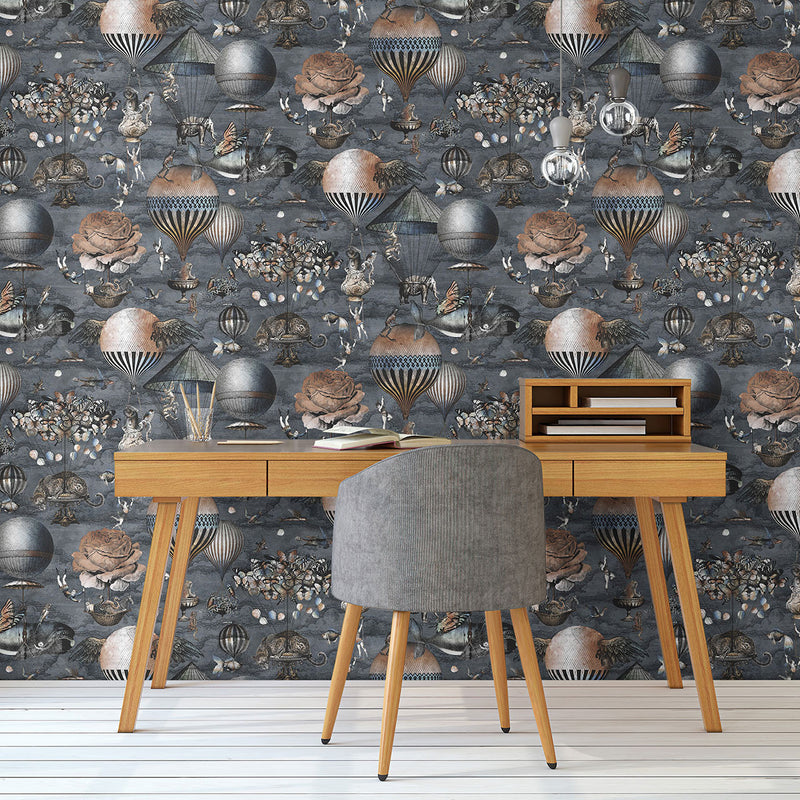 BMTD001/07B Curious Skies Tropical Daze Wallpaper by Brand McKenzie