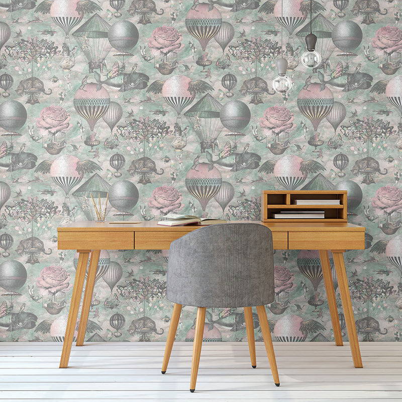 BMTD001/07C Curious Skies Tropical Daze Wallpaper by Brand McKenzie