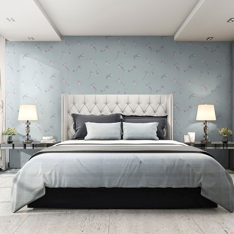 BMTD001/08A Exotic Birds Tropical Daze Wallpaper by Brand McKenzie