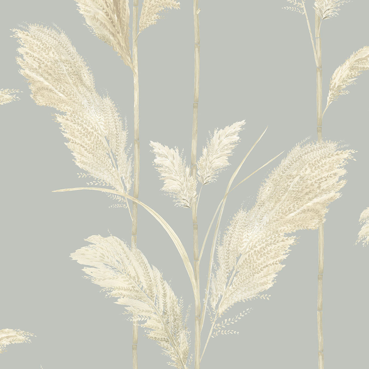 BMTD001/10A Pampas Grass Tropical Daze Wallpaper by Brand McKenzie