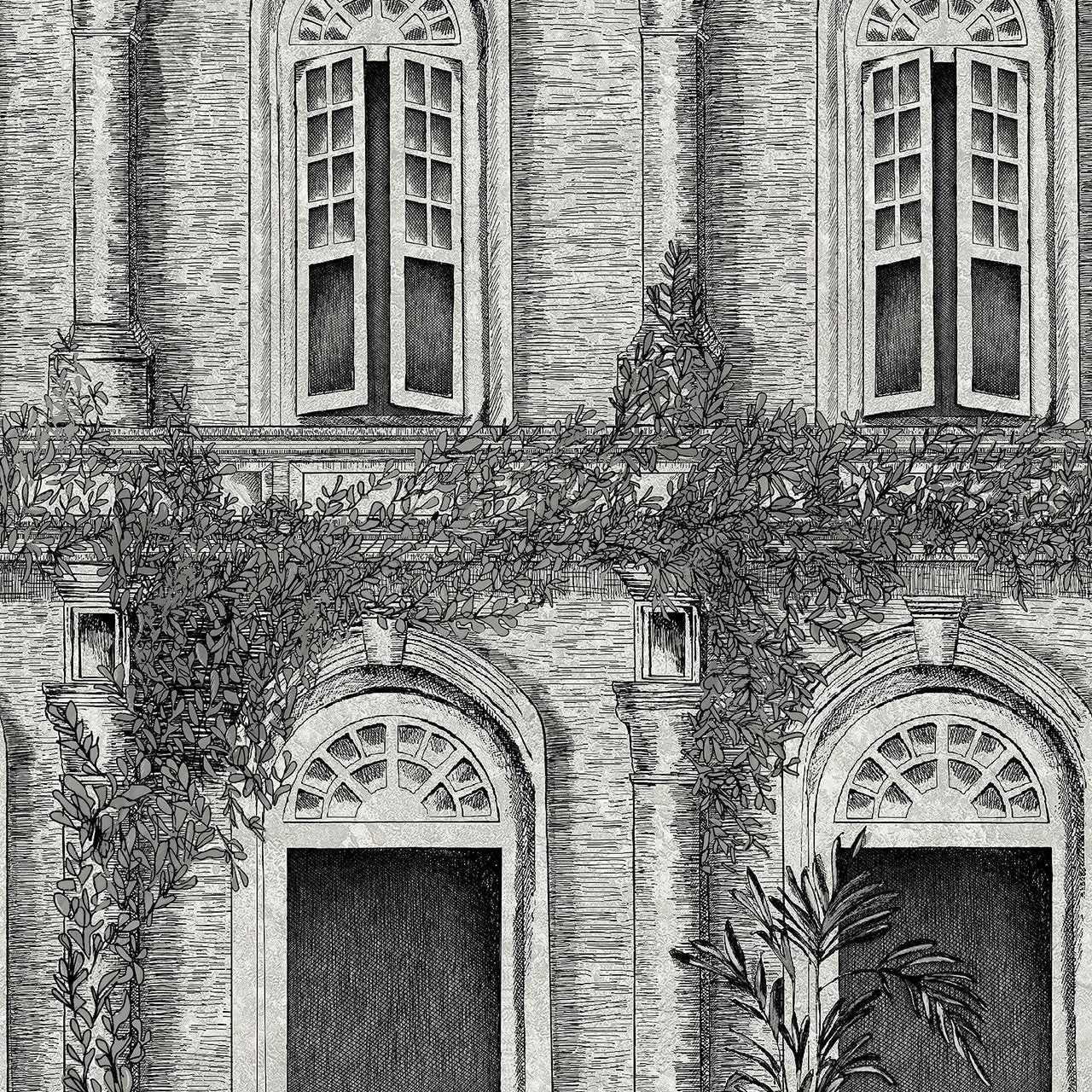 BMTD001/12B The Architecture Tropical Daze Wallpaper by Brand McKenzie