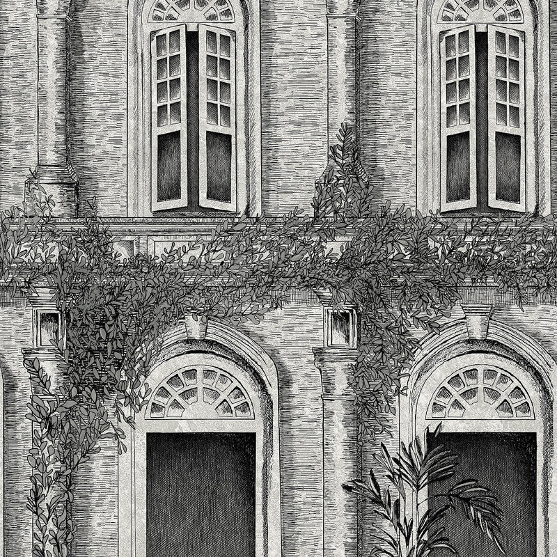 BMTD001/12B The Architecture Tropical Daze Wallpaper by Brand McKenzie