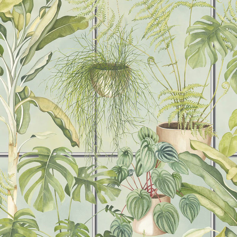 BMTD001/13B The Green House Tropical Daze Wallpaper by Brand McKenzie