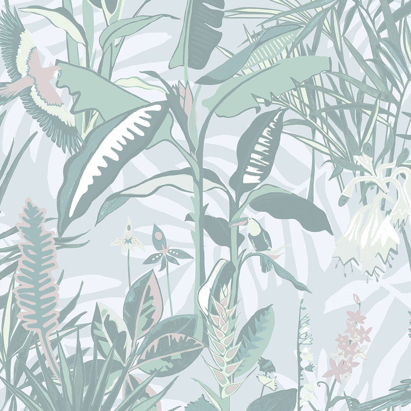 BMTD001/14B The Tropics Tropical Daze Wallpaper by Brand McKenzie