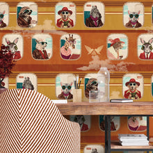 BMVV007/01C Cabin Class Retro Spice Viva Vintage Wallpaper by Brand McKenzie